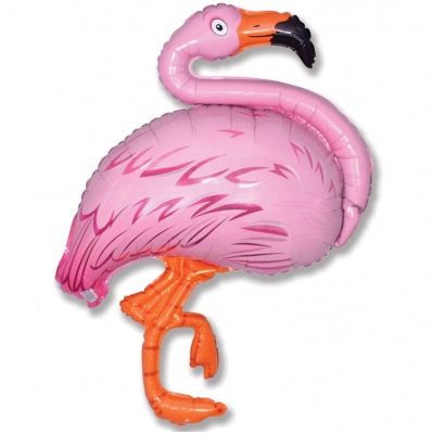 Pink Flamingo 51'' Super Shape Foil Balloon